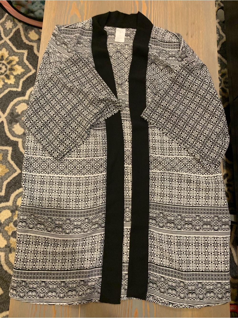Women’s Kona Sol Black and White Swim Suit Cover Up